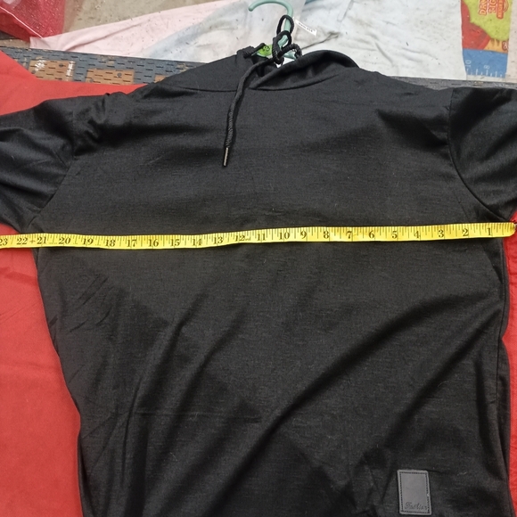 Black Sweatshirt Hoodie for Effortless Style - Picture 3 of 12